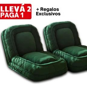 [LLEVÁ 2, PAGÁ 1] Sofá cama reclinable de algodón 5 en 1 + REGALOS: Almohadones Cushion