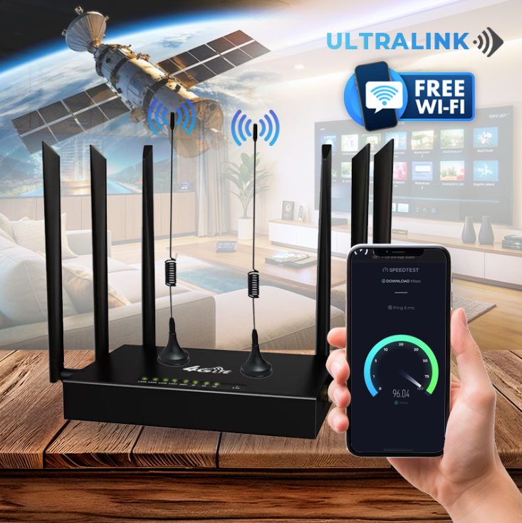 Router de Wifi Gratis UltraLink | Internet 5G Ilimitada