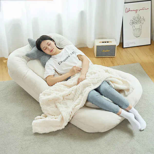 [LLEVÁ 2, PAGÁ 1] Sillón Cama Reclinable de Algodón 5 en 1 + REGALOS: Almohadas Cushion